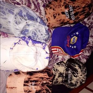 bleached fabric design and ORIGINAL NAPA ball cap